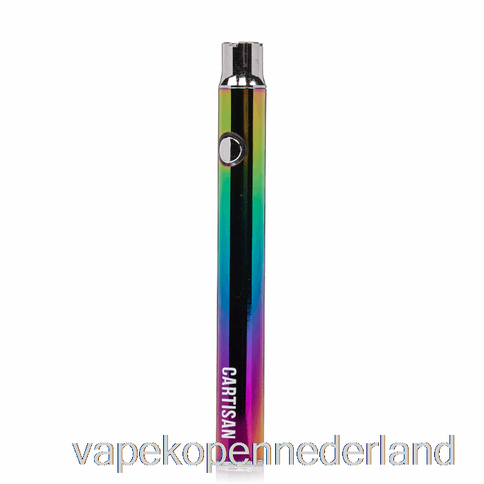 Elektronische Sigaret Vape Cartisan Knop Vv 400 510 Batterij Regenboog